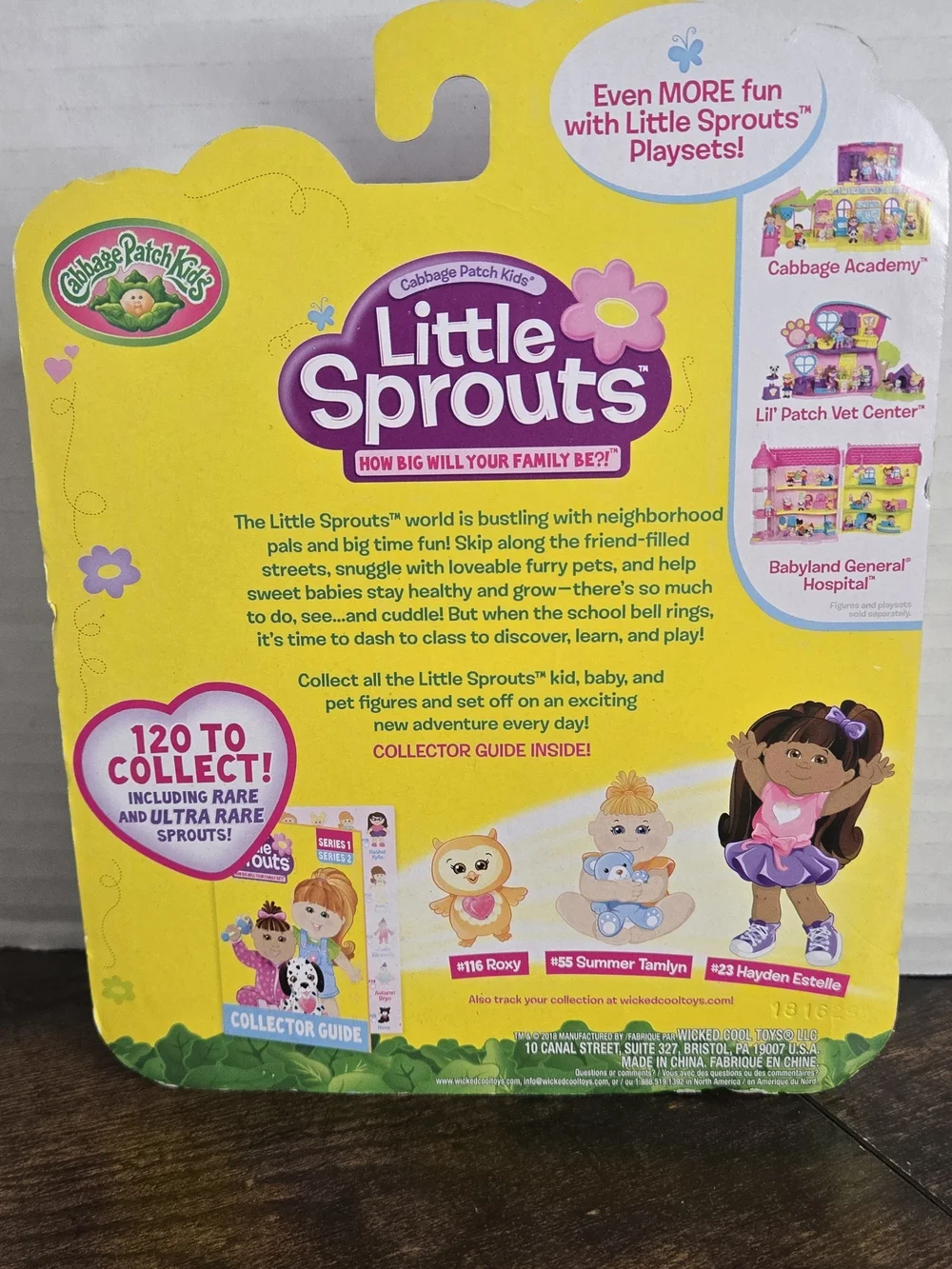 Cabbage Patch Kids Little Sprouts Series 2 4-Pack Friends Set - New Box Damage